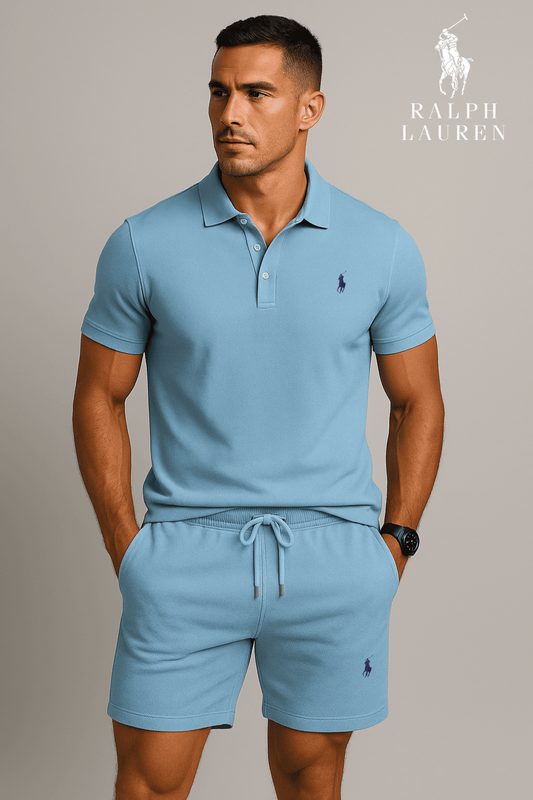 Set da uomo premium (2 pezzi) - tendenza estate 2025